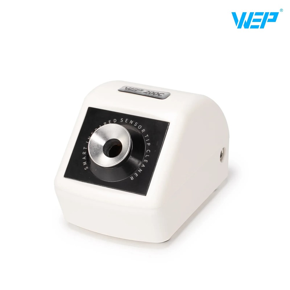 WEP 200C Automatic Electric Soldering Tip Cleaner Infrared Sensor 12V with Brush