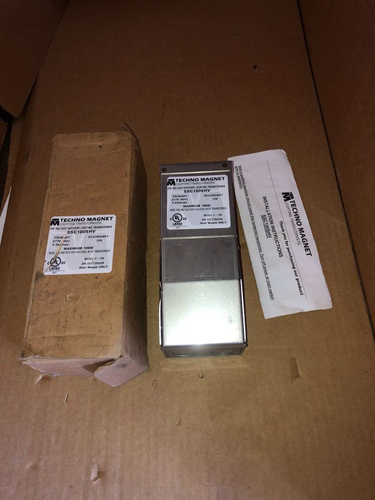 TECHNO MAGNET LOW VOLT OUTDOOR LIGHTING TRANSFORMER SSC100SHV gallery