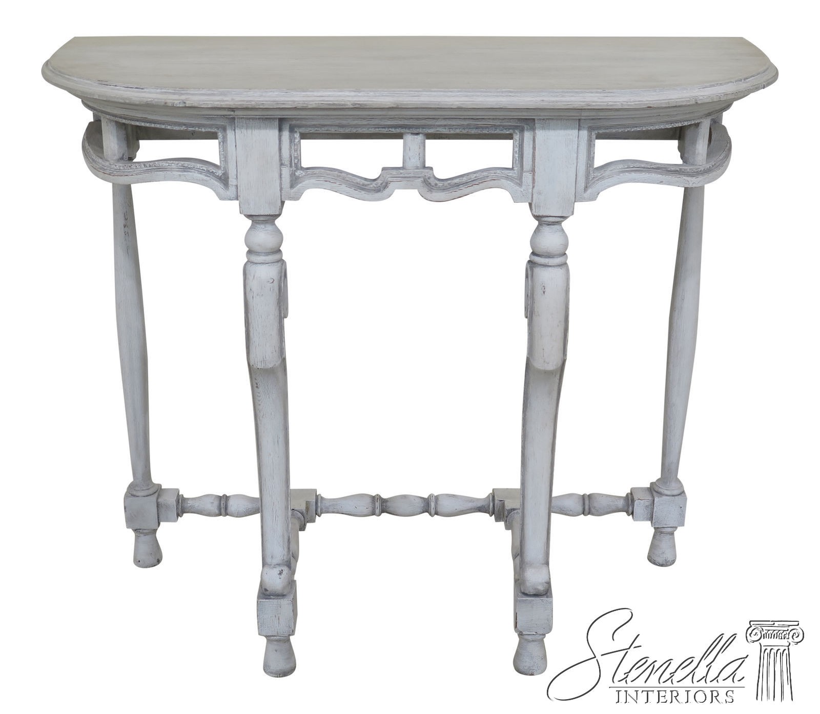LF46256: French Style White Paint Decorated Console Hall Table gallery