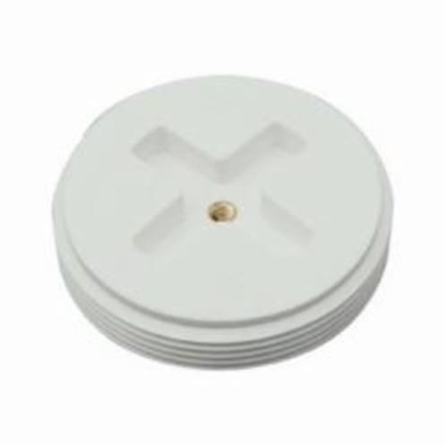 TOMAHawk 878-60 Cleanout Flush Plug 6" Polypropylene Slotted Countersunk gallery