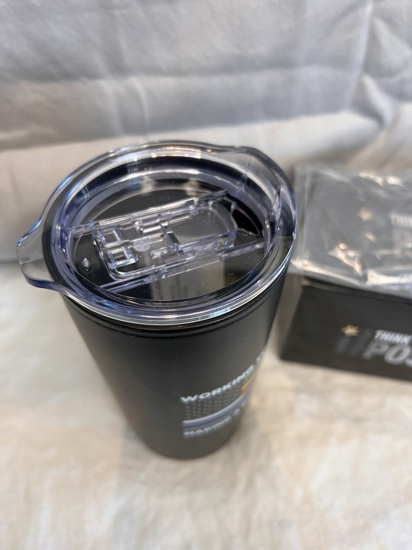 EMS Fire Police Dispatch Thin Line Flag 20oz Tumbler Cup w/ Lid New gallery
