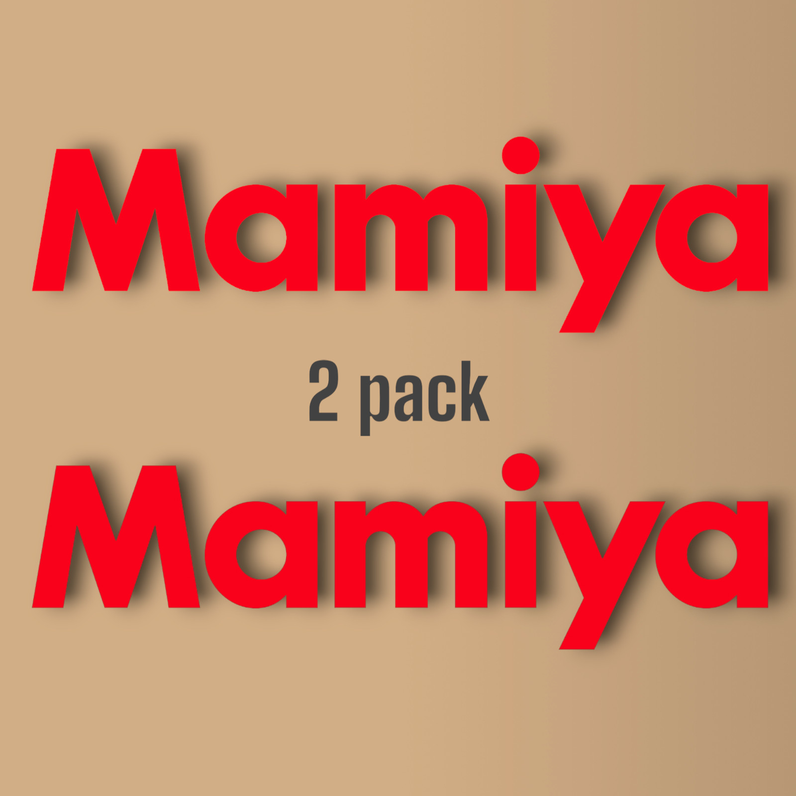 Mamiya Camera 2 Pack - DSLR Die Cut Vinyl Sticker Decal gallery