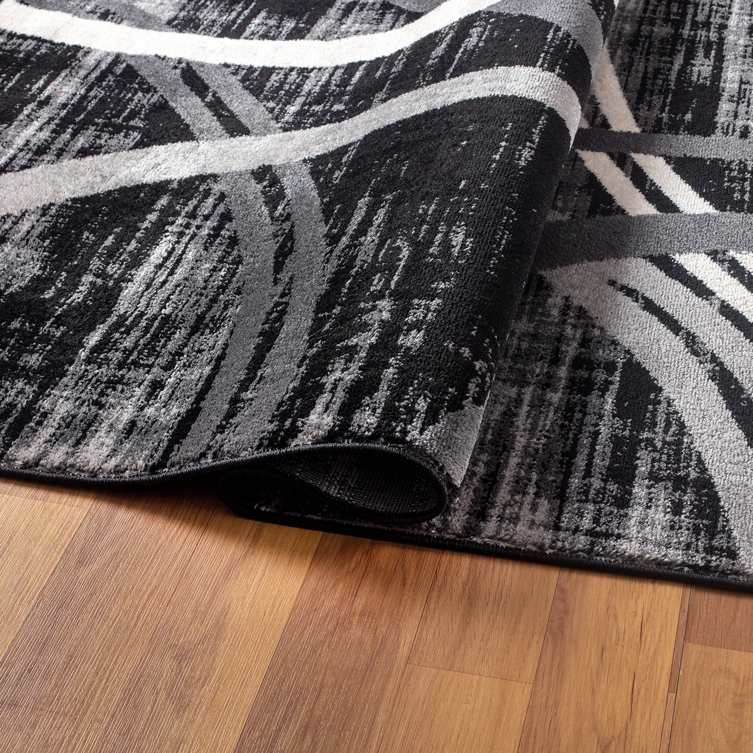 Rugshop Area Rug Modern Abstract Circles Design Rugs for Living Room Bedroom Rug gallery