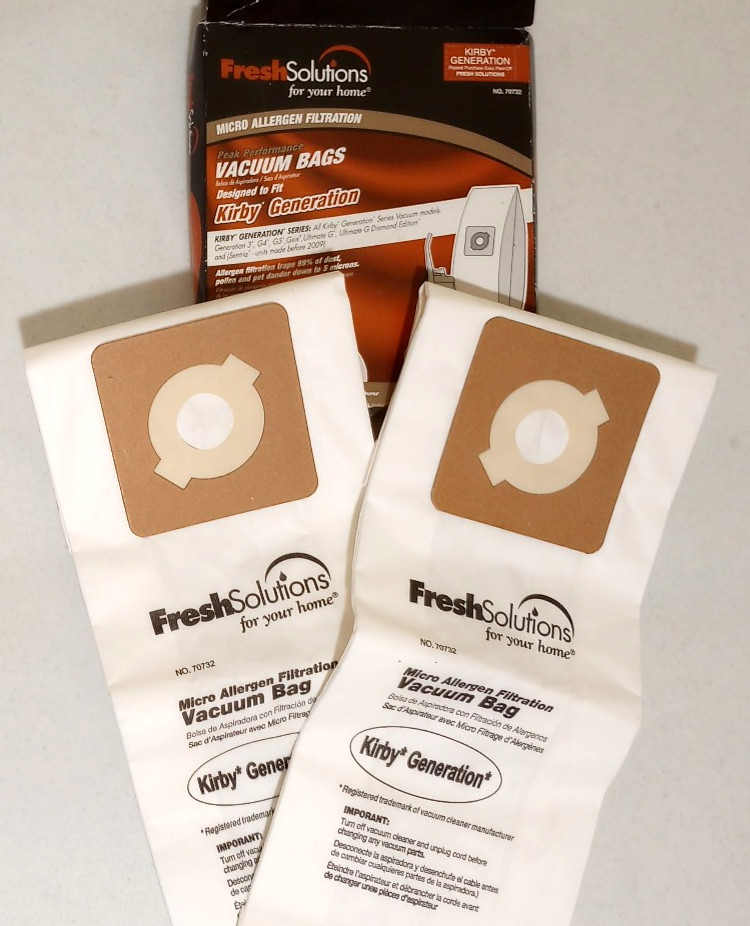 2 Fresh Solutions Peak Performance Filter Vacuum Bags, fits All Kirby Generation gallery