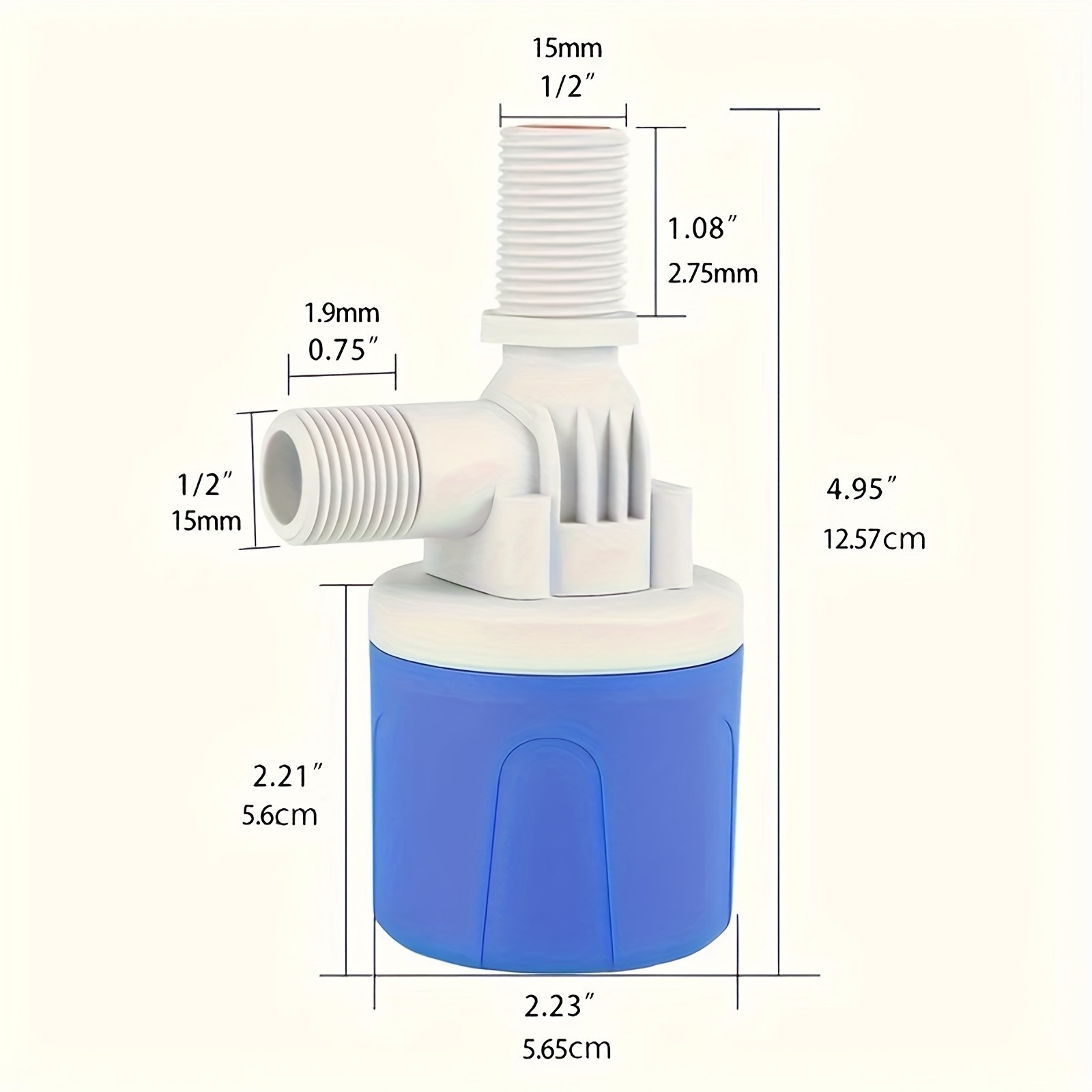 Automatic Float Valve - Rust-Resistant Water Level Controller, Easy to Install gallery