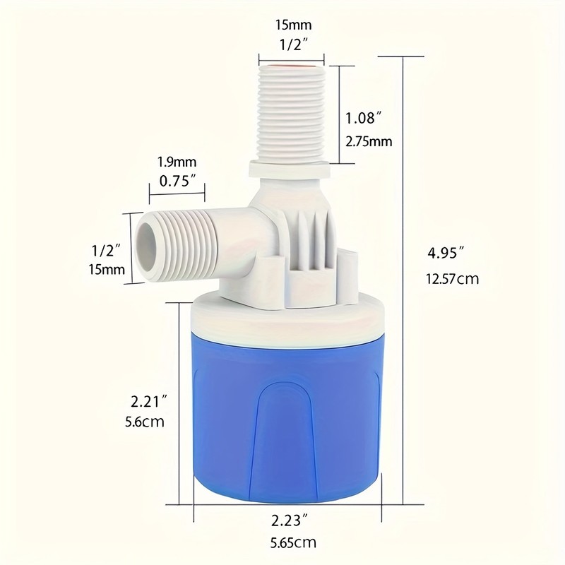 Automatic Float Valve - Rust-Resistant Water Level Controller, Easy to Install gallery