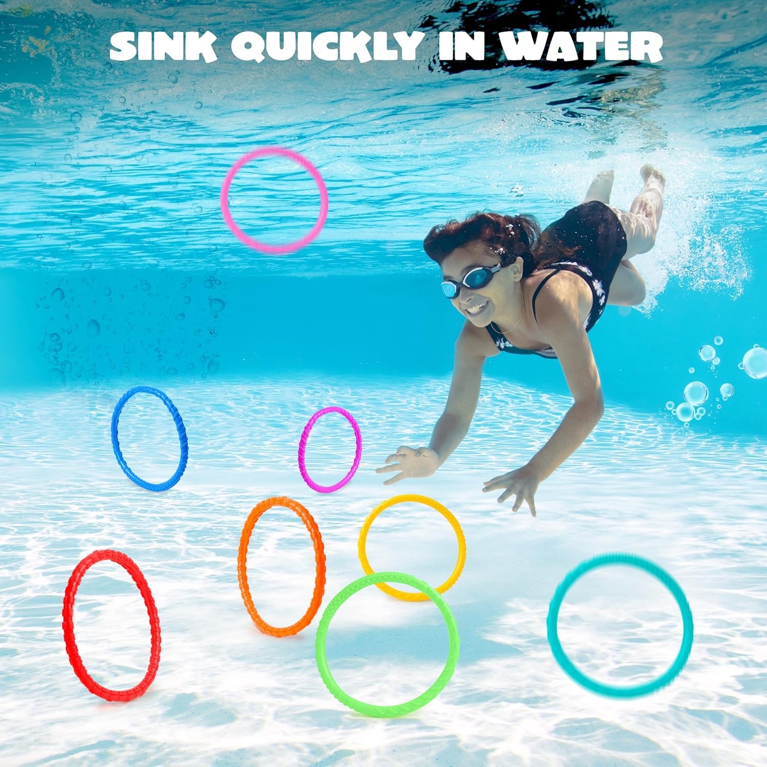 Swimming Training Diving Circle Summer Water Game Gift gallery