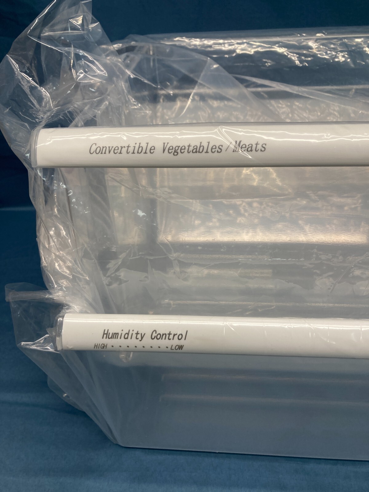 Set of 2 - 2188656 (Upper) 2188664 (Lower) Fridge Crisper Bin for Whirlpool gallery