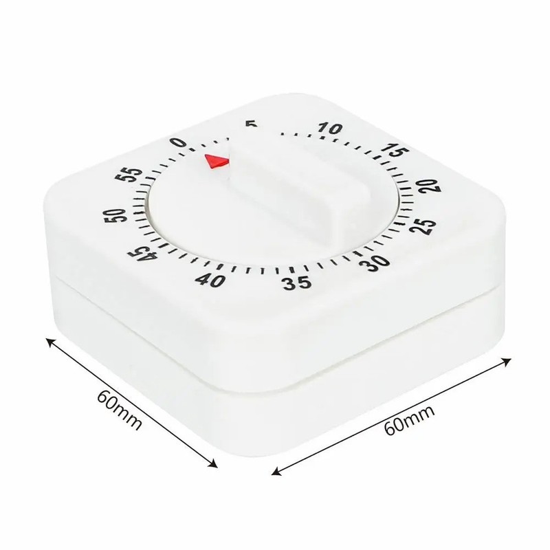 Mechanical Kitchen Timer 60 Minute Loud Alarm Egg Timer For Cooking Baking Study gallery
