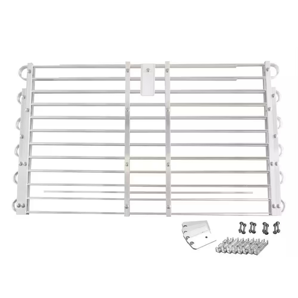 22 - 25 In. X 60 - 66 In. Adjustable Aluminum Window Well Grate gallery