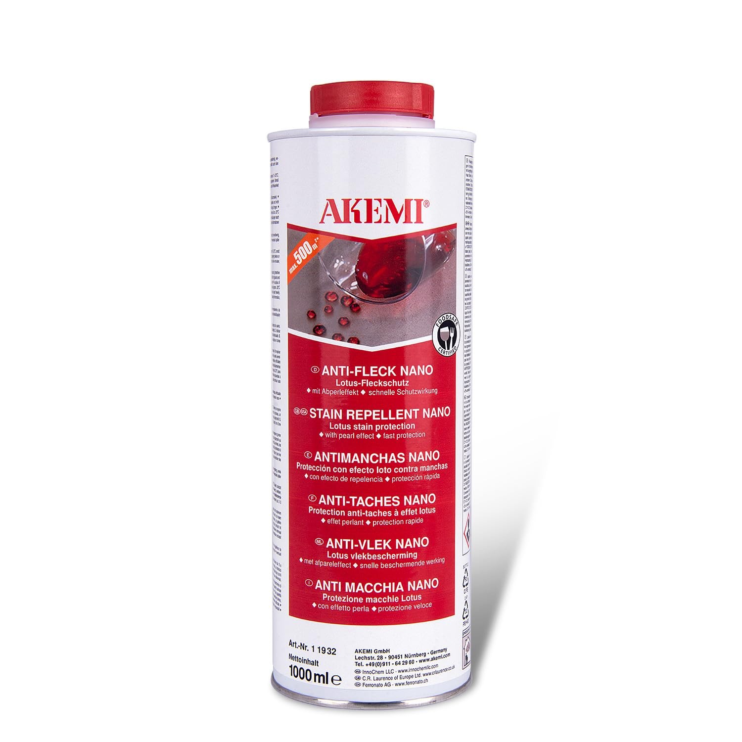 Akemi Stain Repellent Nano 1 Liter gallery