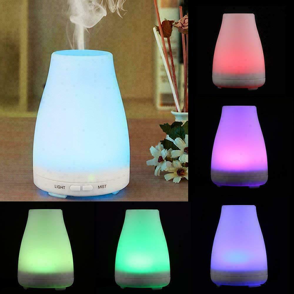 Essential Oil Aroma Diffuse Aromatherapy LED Ultrasonic Humidifier Air Purifier gallery