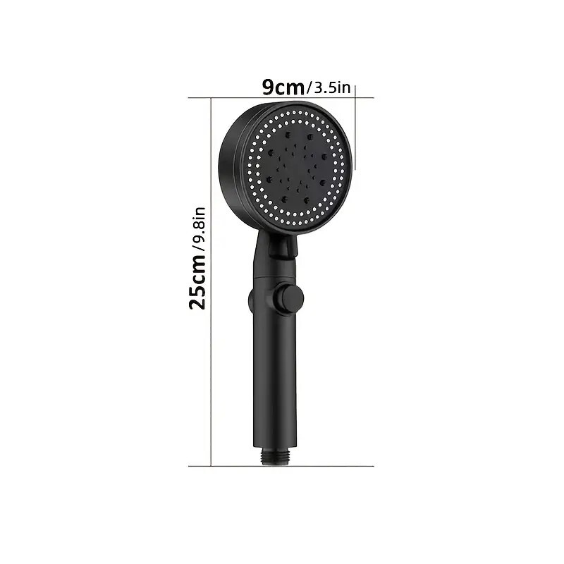 High-Pressure Shower Head, Multi-Functional Hand Held Sprinkler With 5 Modes US gallery