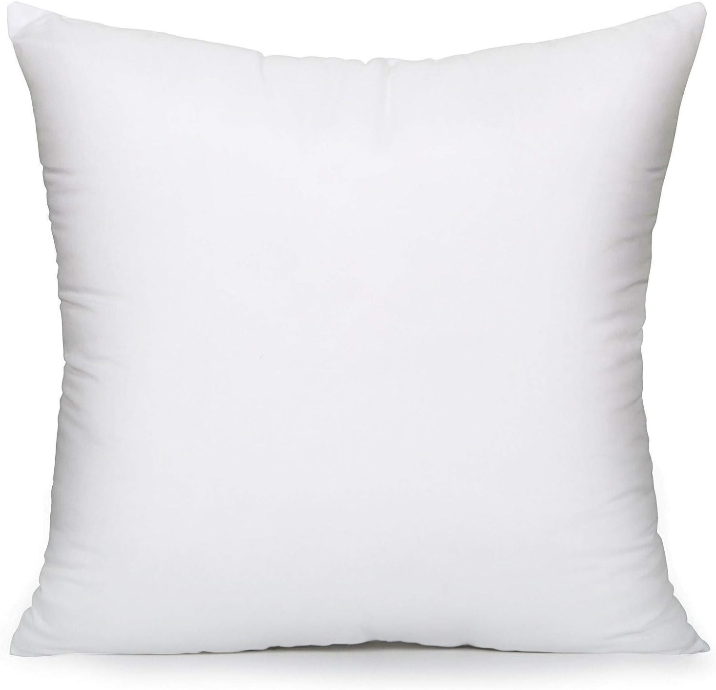 Premium Square White Pillow Insert Form with Hypoallergenic Polyester Fiber gallery