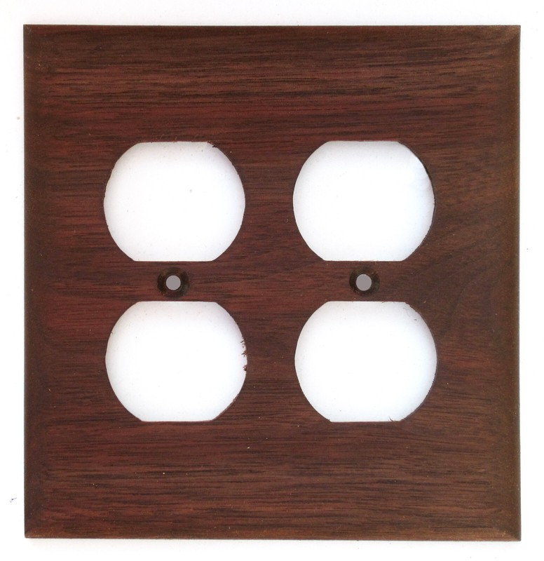 Solid Black Walnut Light Switch Plates/Covers Any Size +Custom gallery
