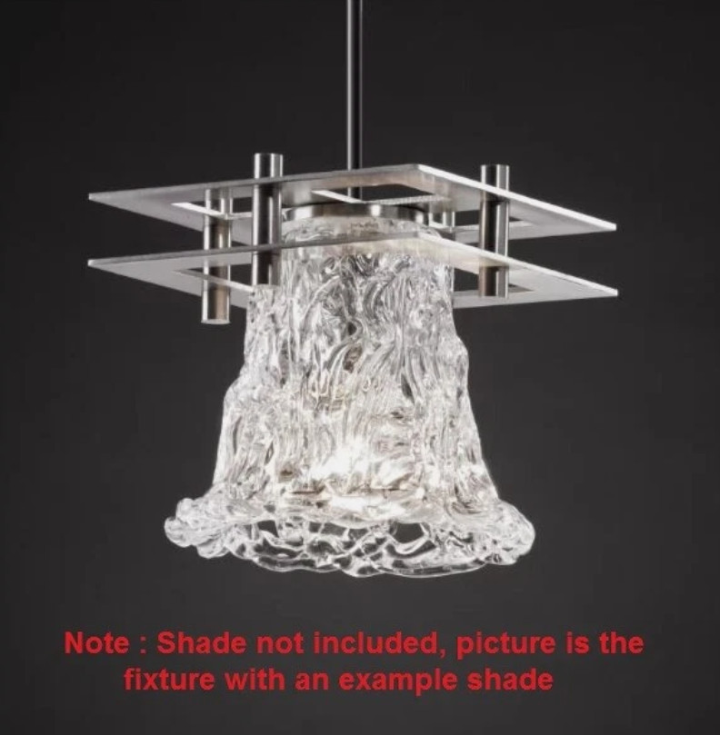 Justice Design Group Veneto Luce 1-Light Mini Pendant Rigid Stem Kit gallery