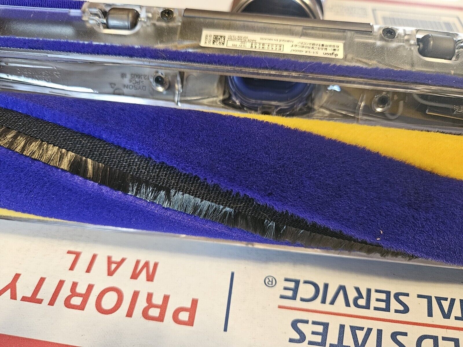 NEW Dyson V12 Detect Laser Slim Fluffy Cleaner Head Brush 971360-02 (486047-02) gallery