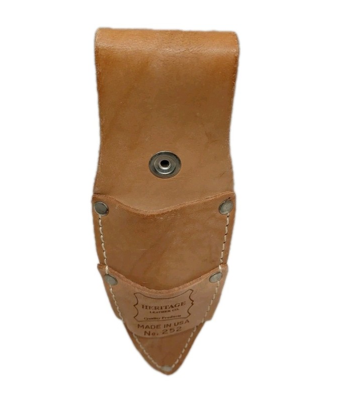 Heritage Leather Co No. 252 Double Shears Holder Scissors Holster Made in U.S.A gallery