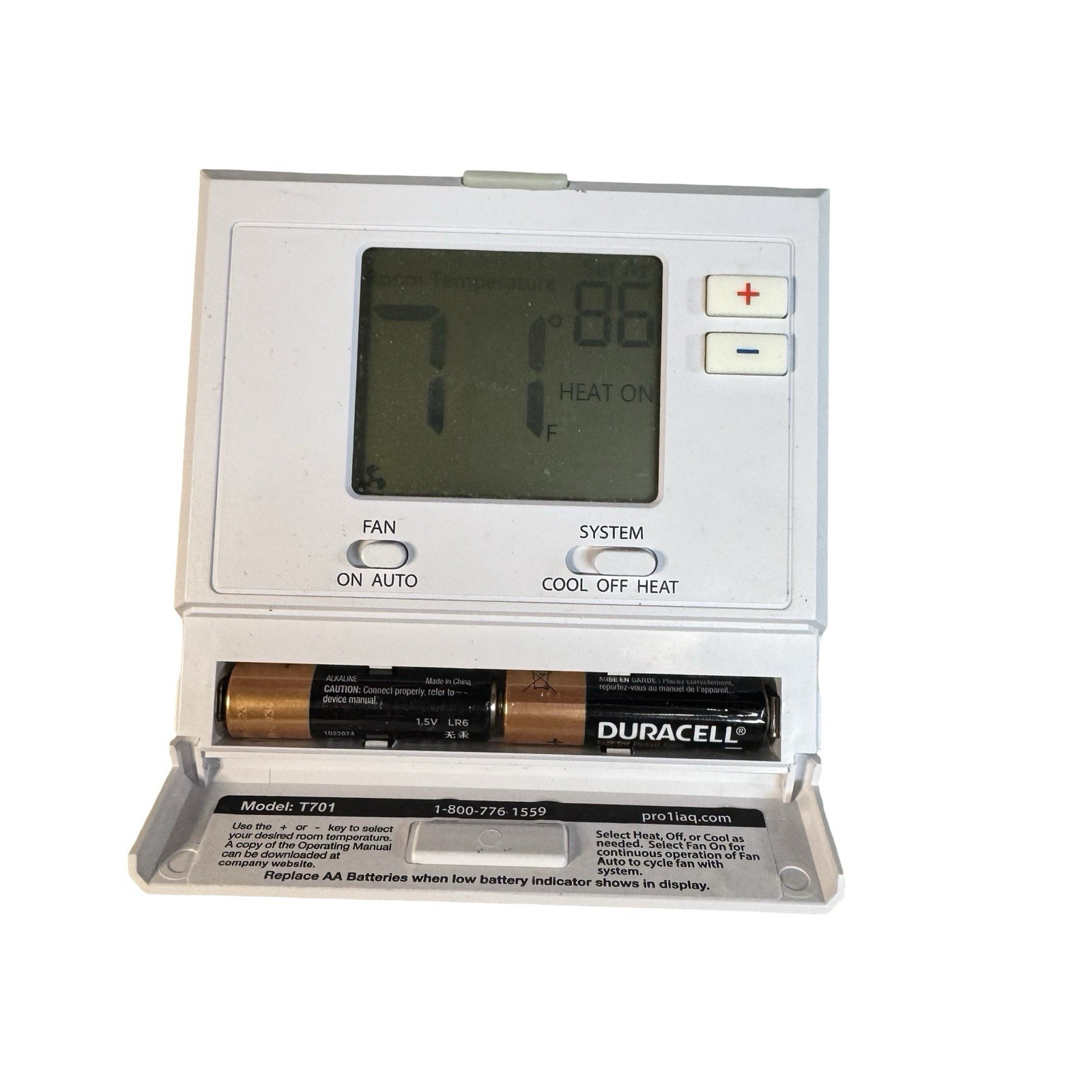 Pro1 T701 Digital Non-Programmable Thermostat gallery