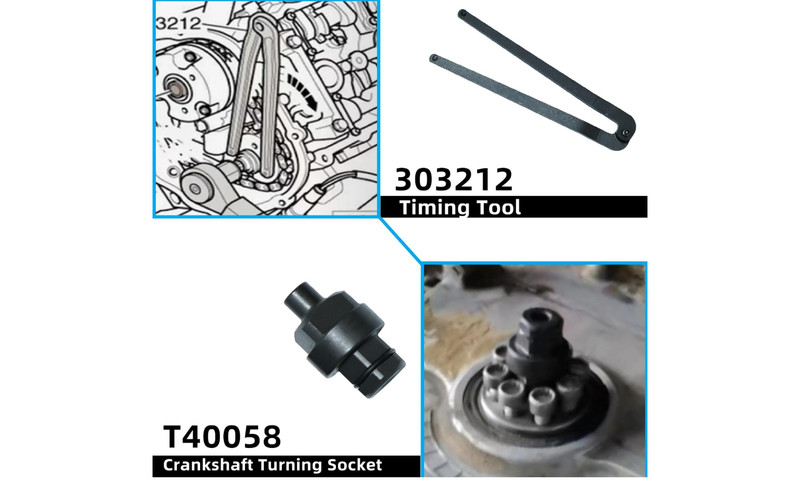 Timing Tool Kit Replacement for Audi VW 2.0 2.4 2.8 3.0T 3.2 4.2 5.2 16PC KIT gallery