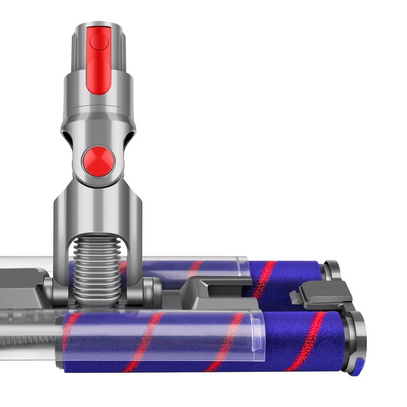 E.LUO Double Roller Brush Floor Head for Dyson V7 V8 V11V10 V15 Vacuum Cleaner gallery
