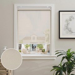 Cordless Roller Shades Windows Light Filtering Shades W/ 5% Openness Solar