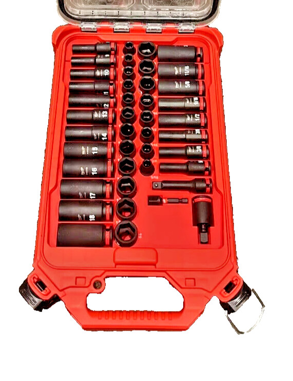 Milwaukee 3/8 inch 43 pc Impact Socket Packout Tray (Insert Tray only) gallery