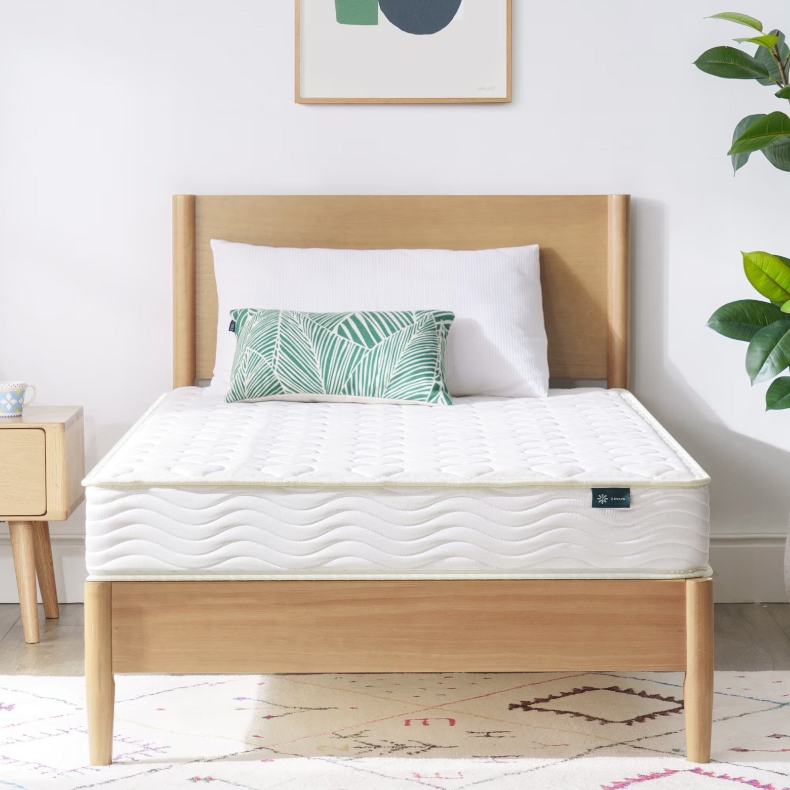 Zinus 6" Core Comfort Tight Top Bonnell Innerspring Mattress, Twin XL gallery