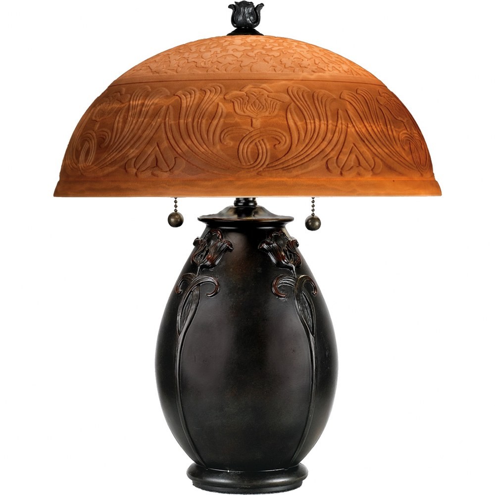 Glenhaven - 2 Light Table Lamp Table Lamp Quoizel Lighting QJ6781TR