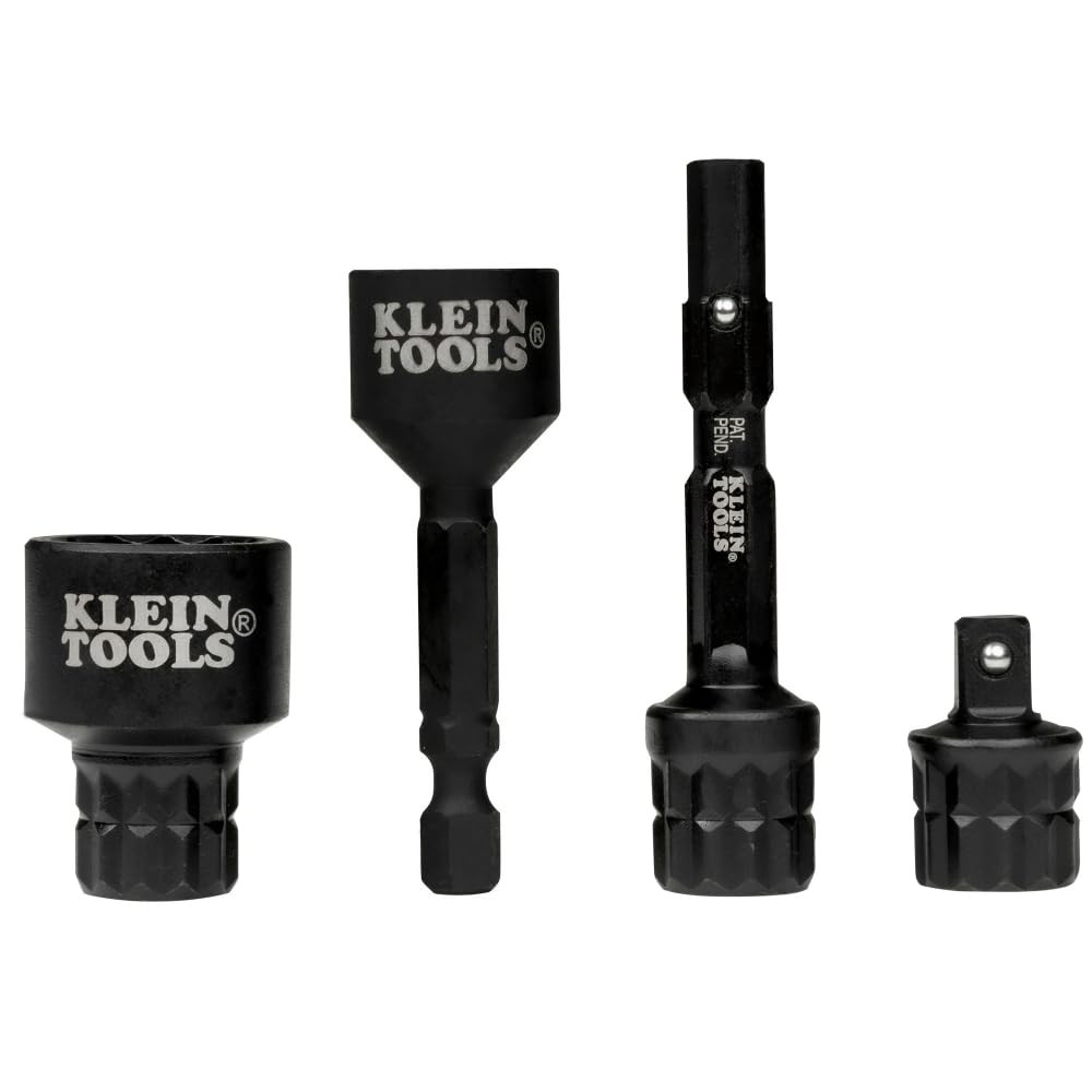 Klein Tools 65KADPS KNECT (S) Impact Socket Adapter Set, 4 1/4-Inch gallery