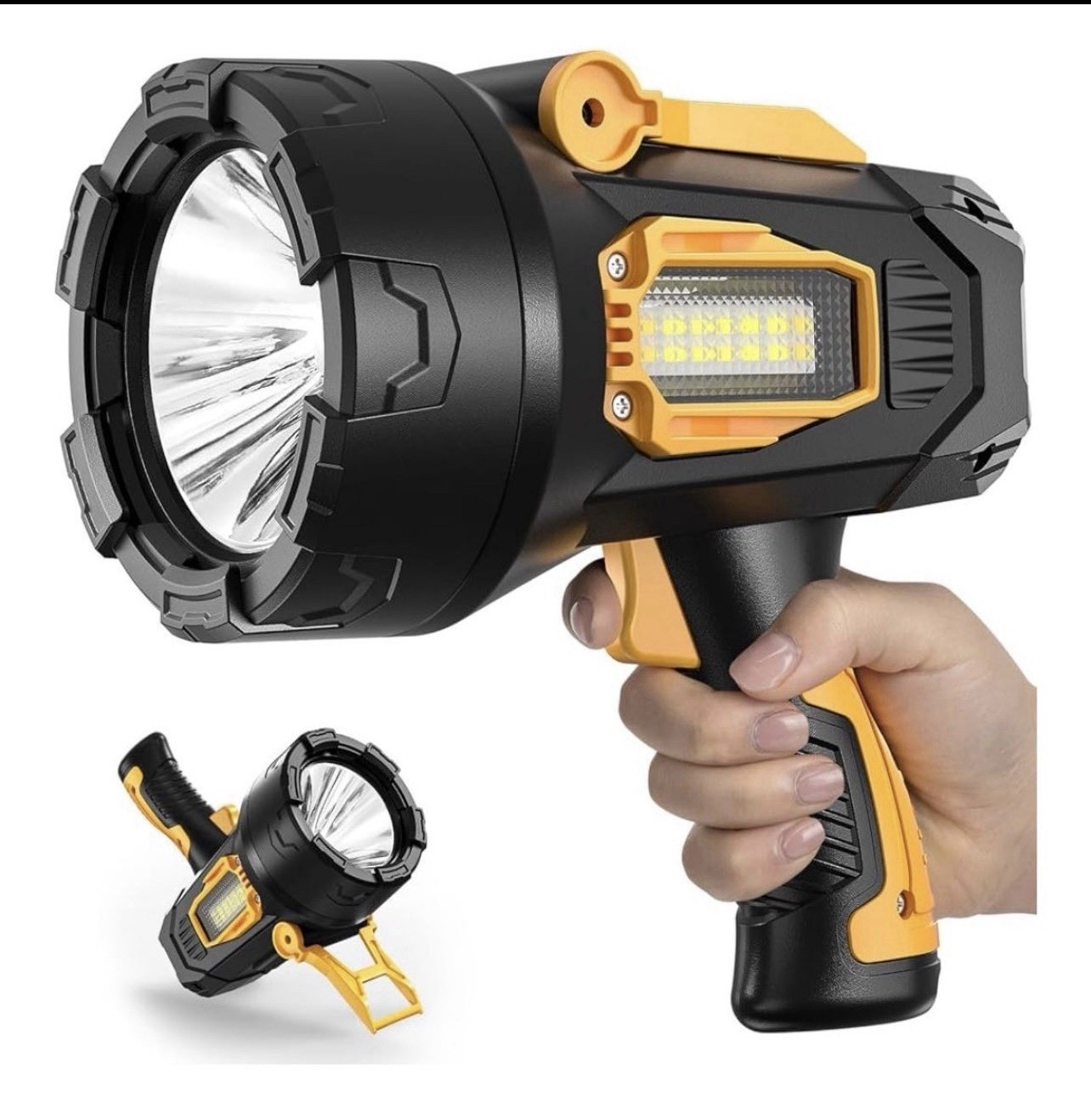 Rechargeable Super Bright Led Flashlight Handheld Spot Lights Outdoor gallery
