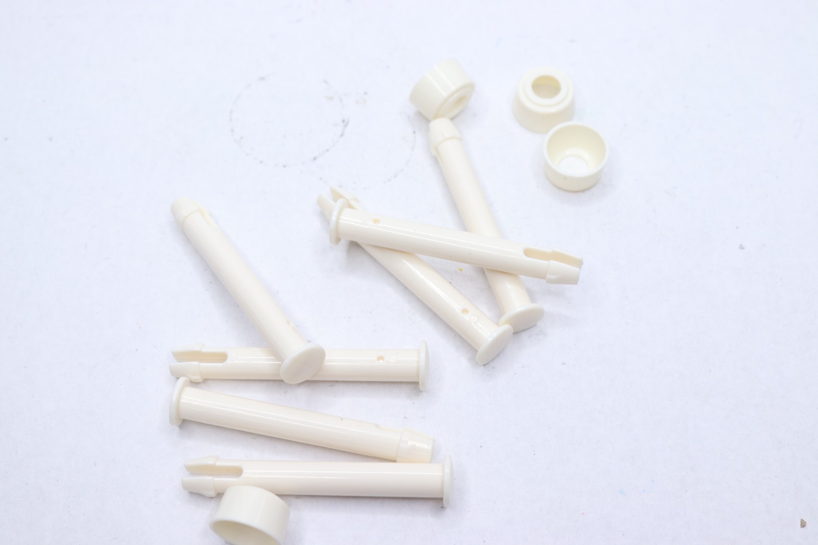 (11-Pk) Round Pool Joint Pins Replacement Plastic 2.76" gallery