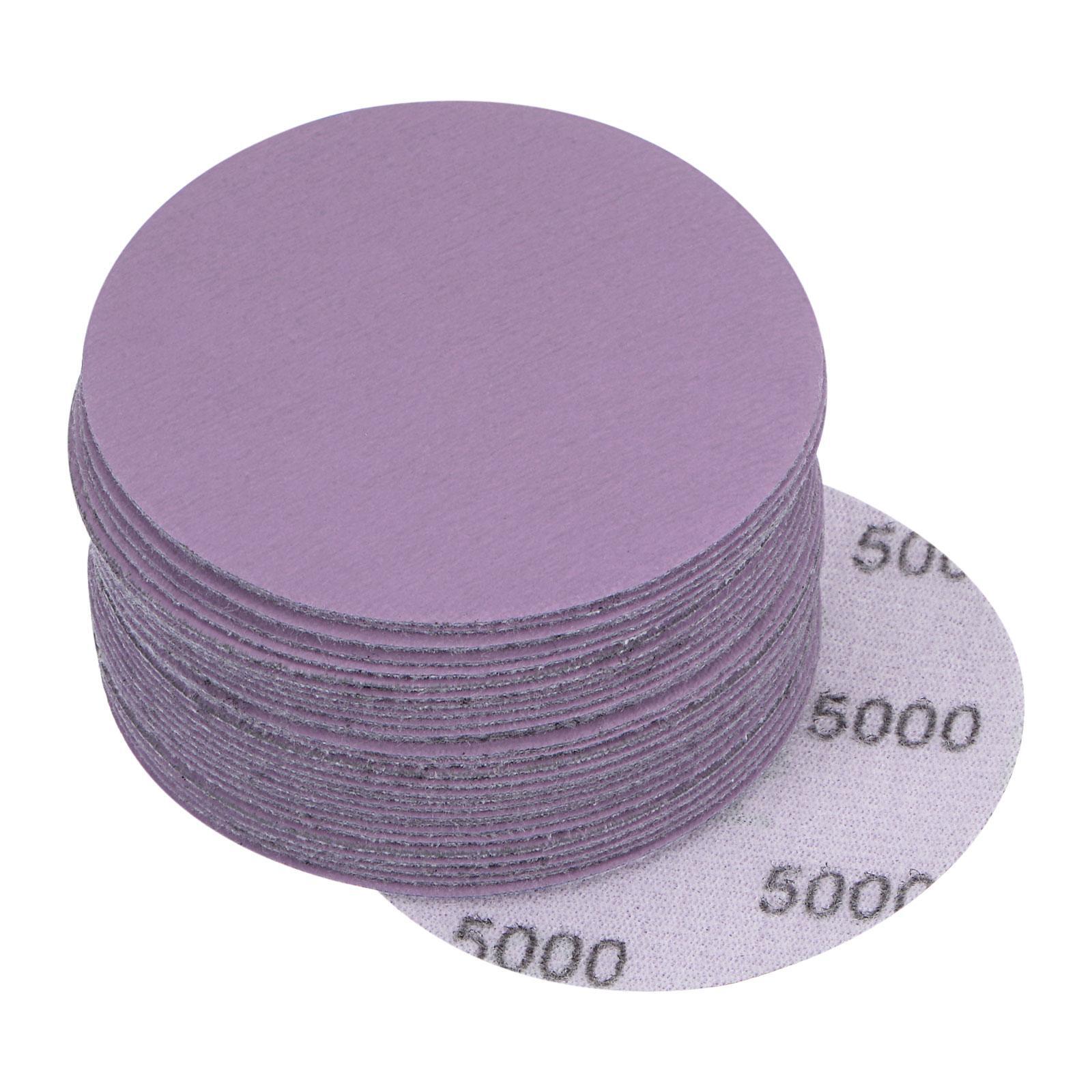 30pcs 3-Inch Sanding Discs 60-10000 Grit Hook Loop Aluminum Oxide Sandpaper gallery