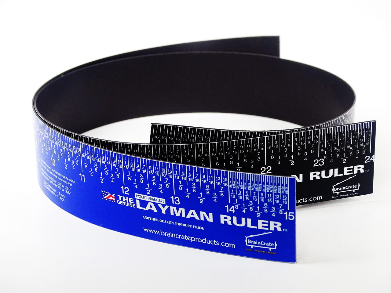 Flexible Magnetic Ruler Measure Measuring Measurement Magnet Genuine Layman gallery