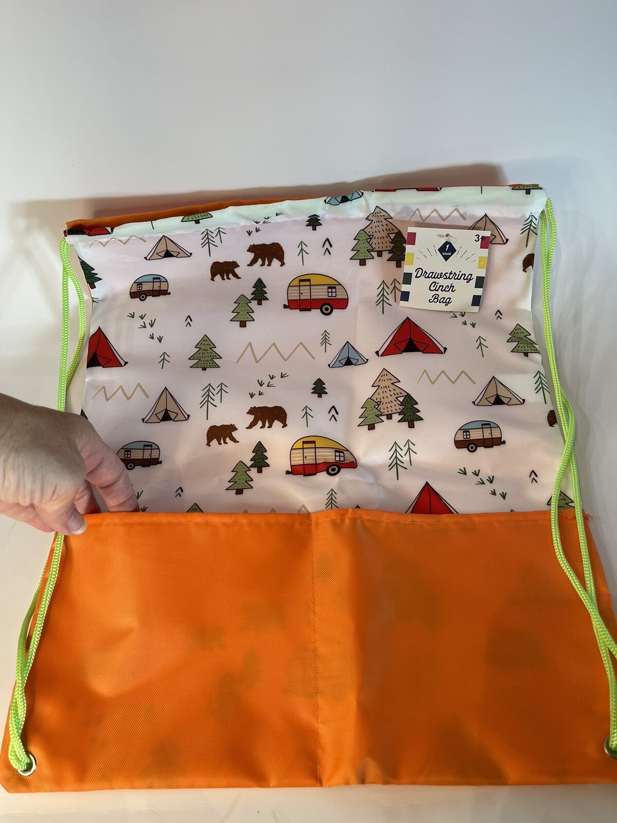 Camping Drawstring Bag Backpack 2