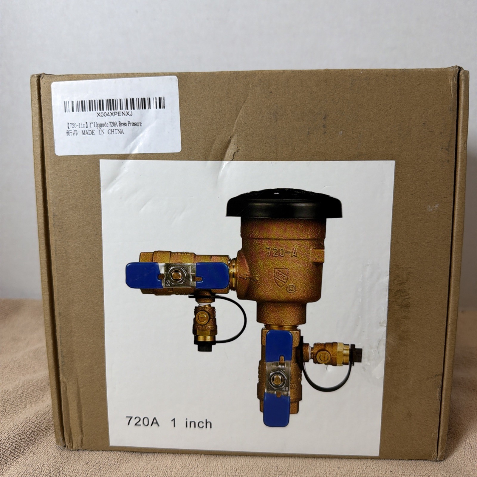 1" 720A Pressure Vacuum Breaker Assembly, MAX 400 PSI Backflow Preventer for... gallery