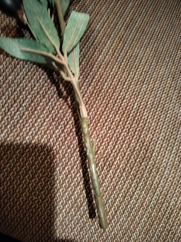 Artificial Olive Branch Stem Approximately 16 In gallery