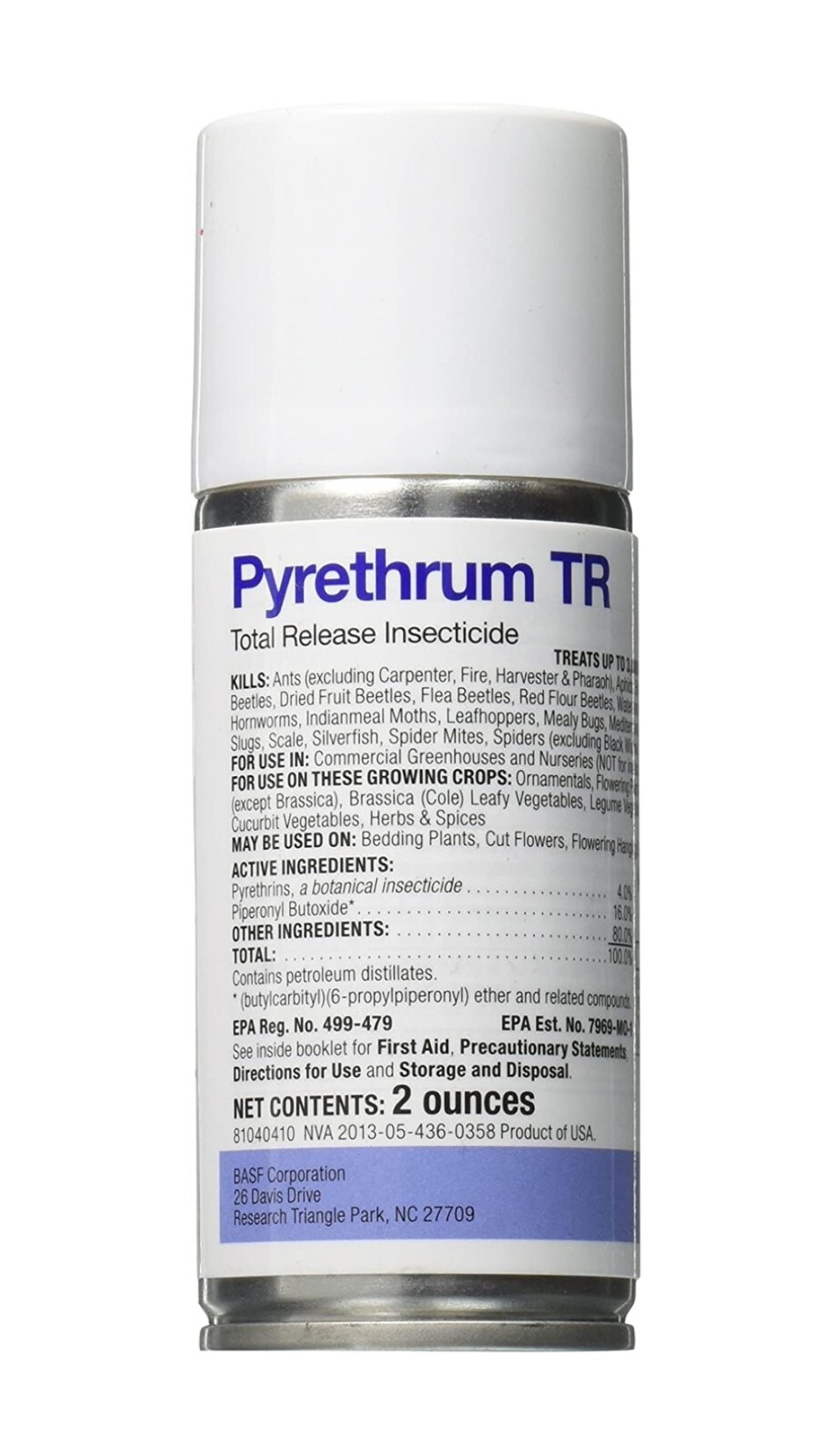 Pyrethrum TR Insecticide Controls Greenhouse Insects 2 oz Can by BASF gallery
