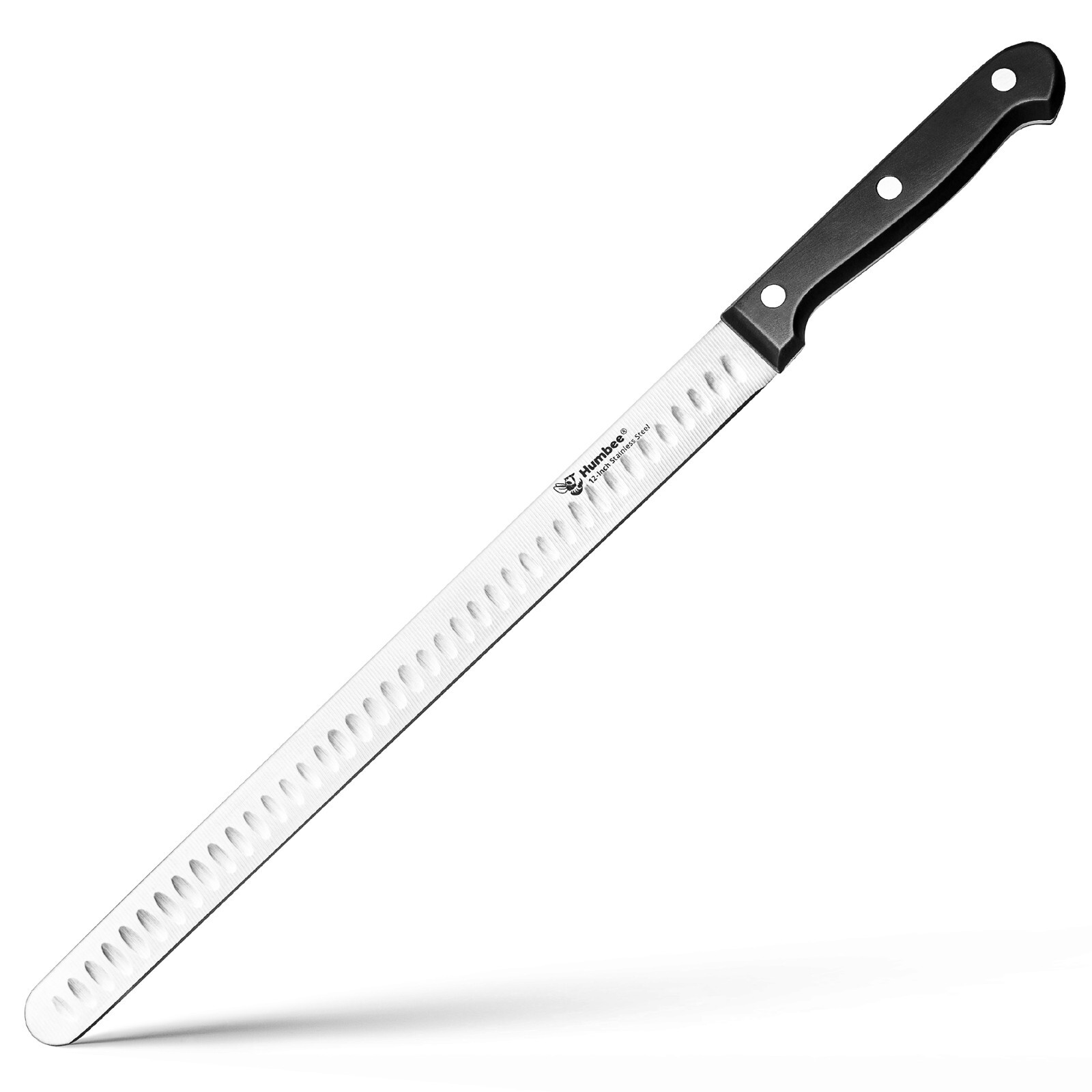 Humbee Chef Stainless Steel Granton Edge Carving Knife gallery