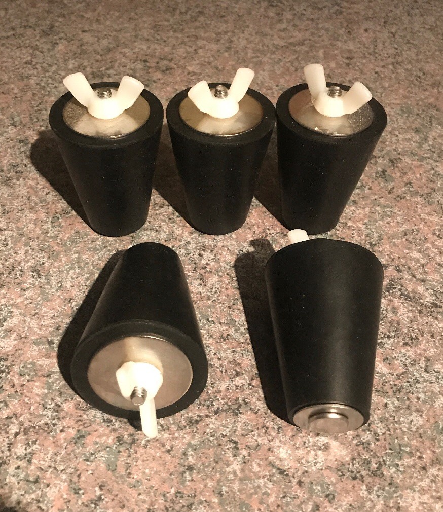 5 Pack - Winter Pool Rubber Expansion Plug for Return Skimmer Fits #7-#8-#9-#10 gallery