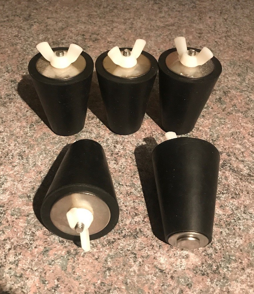 5 Pack - Winter Pool Rubber Expansion Plug for Return Skimmer Fits #7-#8-#9-#10