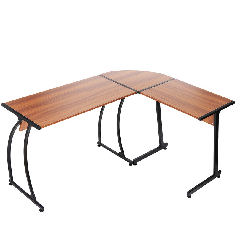 Corner Desk L-Shape Computer Desk Gaming Laptop Table Workstation Office Indoor gallery