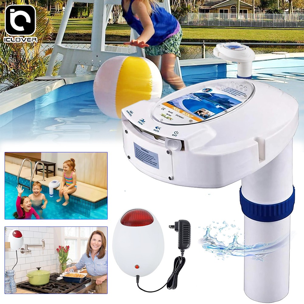 Swimming Pool Alarm + Remote Receiver Kids Pets Inground & Above Safety Guard gallery