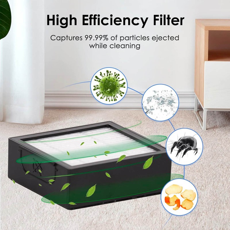 6x Replacement HEPA Filter For iRobot Roomba Combo J7+ plus Combo j5+ Combo j9+ gallery