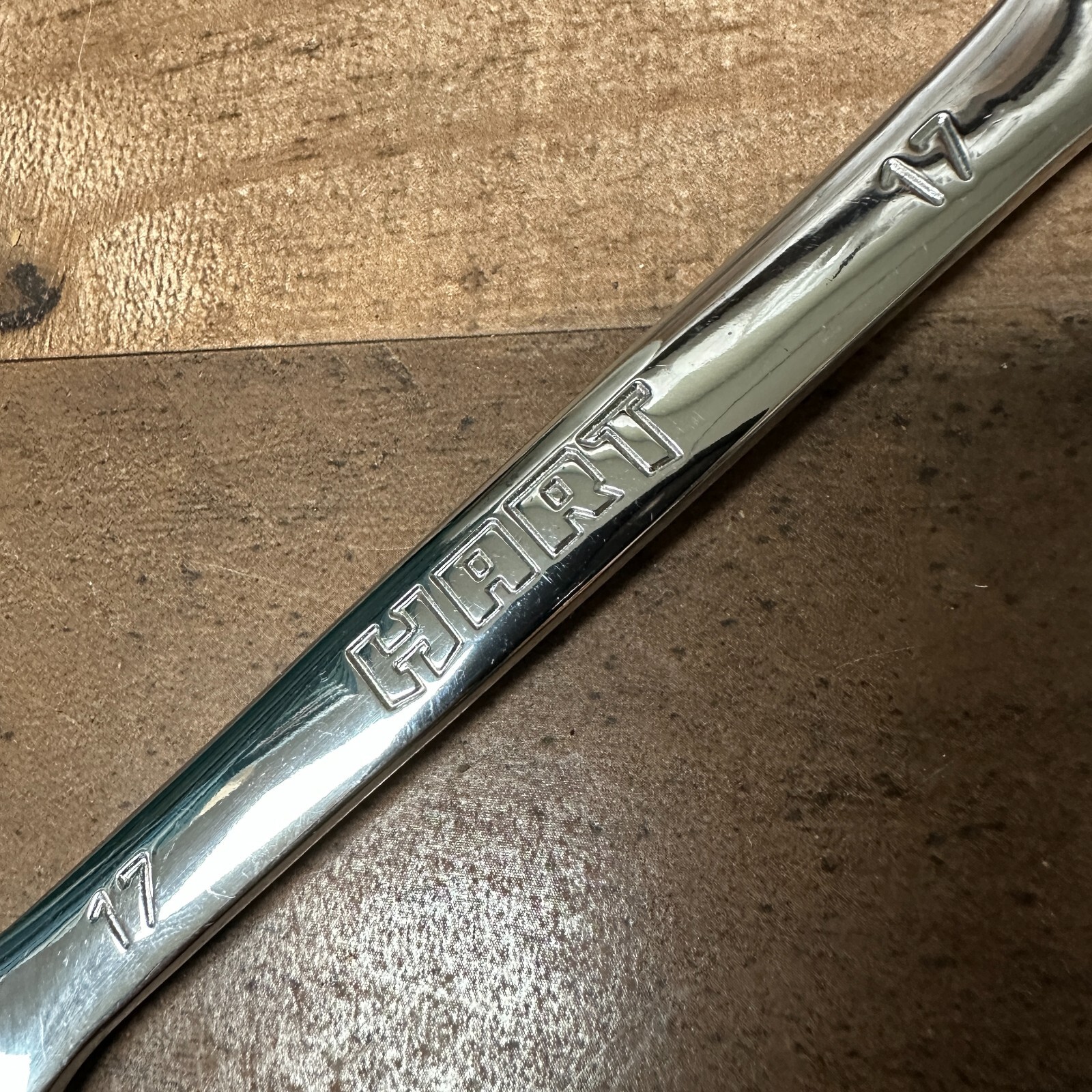 Hart 17mm Metric Combination Ratcheting Wrench 12 Point gallery