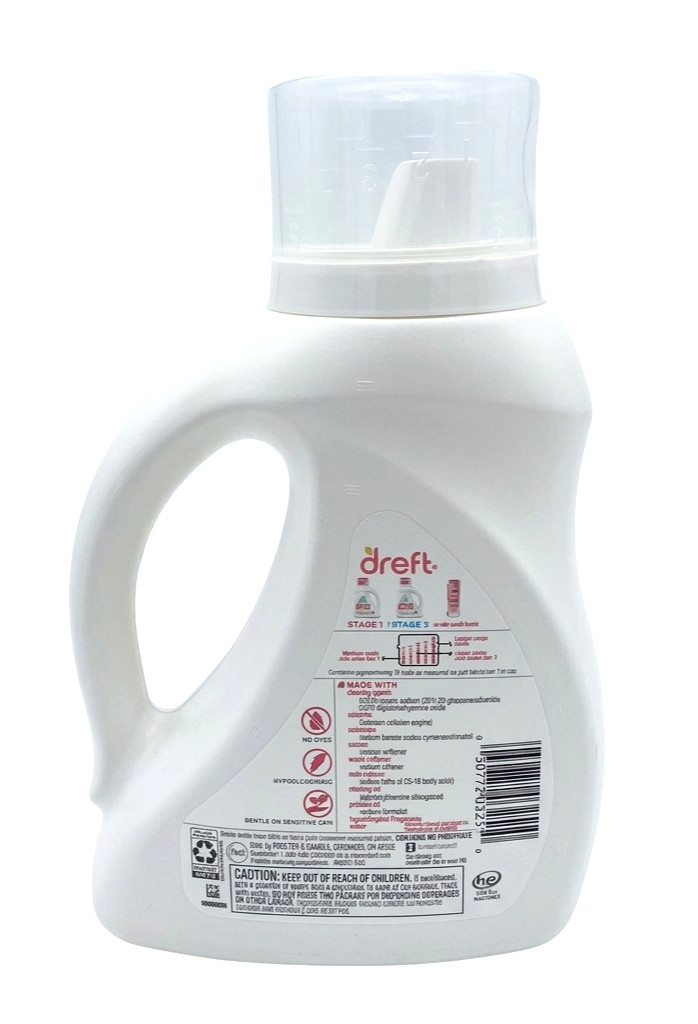 Dreft Stage 1 Newborn Liquid Laundry Detergent 46 fl oz 32 Loads HE gallery