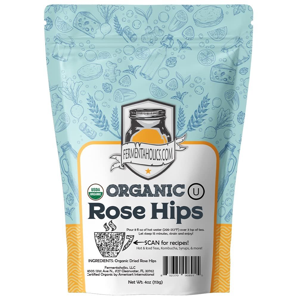 Fermentaholics USDA Certified Organic Dried Rose Hips