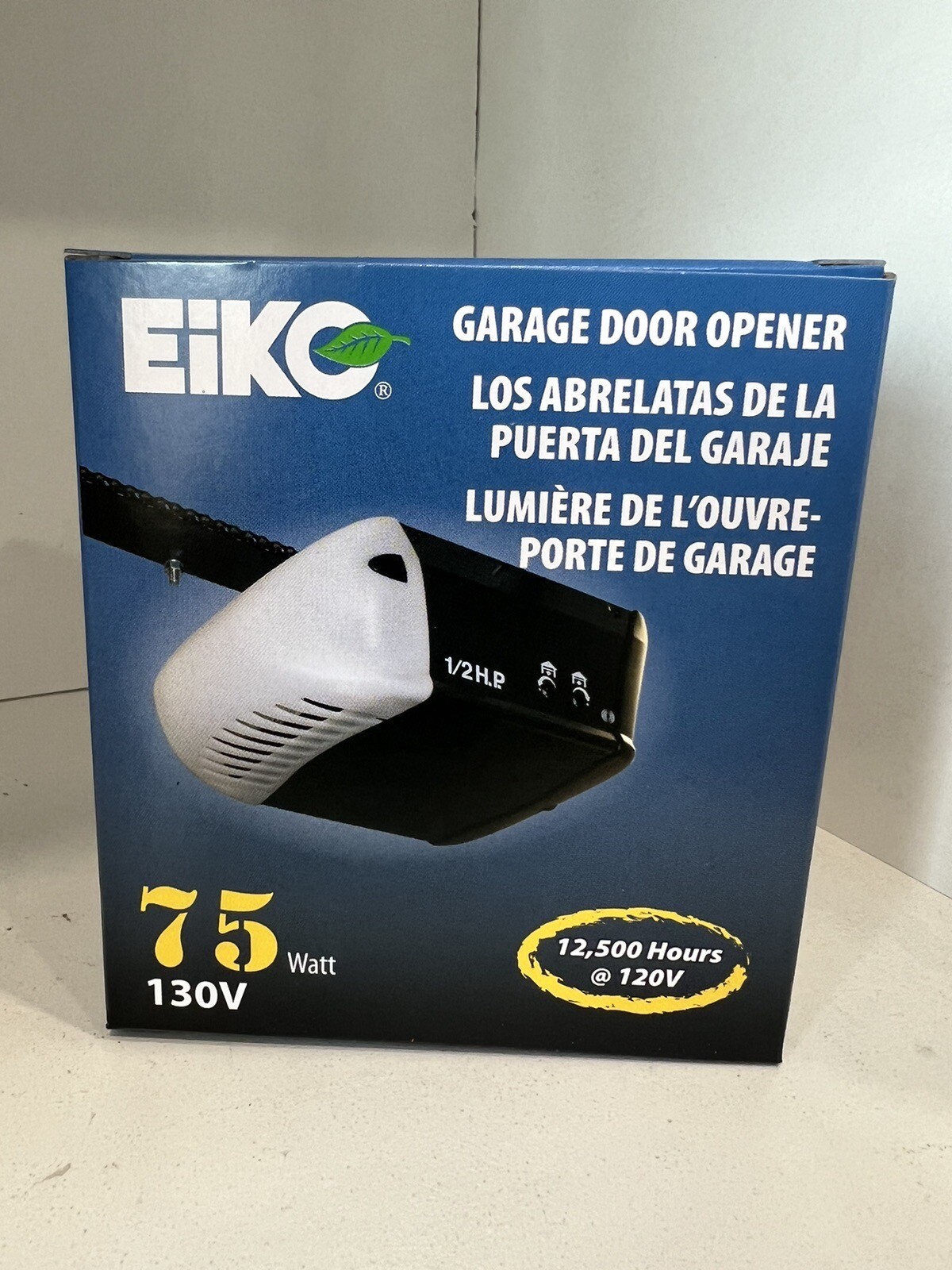 *NEW* EiKO 75 Watt 130 V Rough Service Bulbs - Includes 2 Bulbs. 75A/RS (C14B) gallery