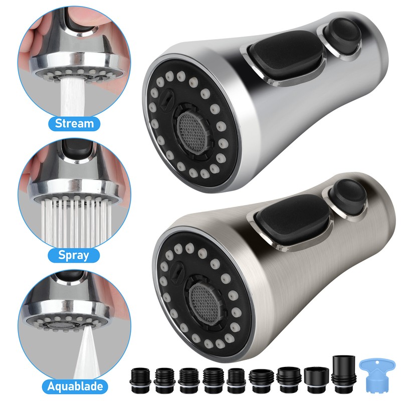 Spray Head Pull Down Kitchen Faucet Replacement Part For Moen American Standard gallery