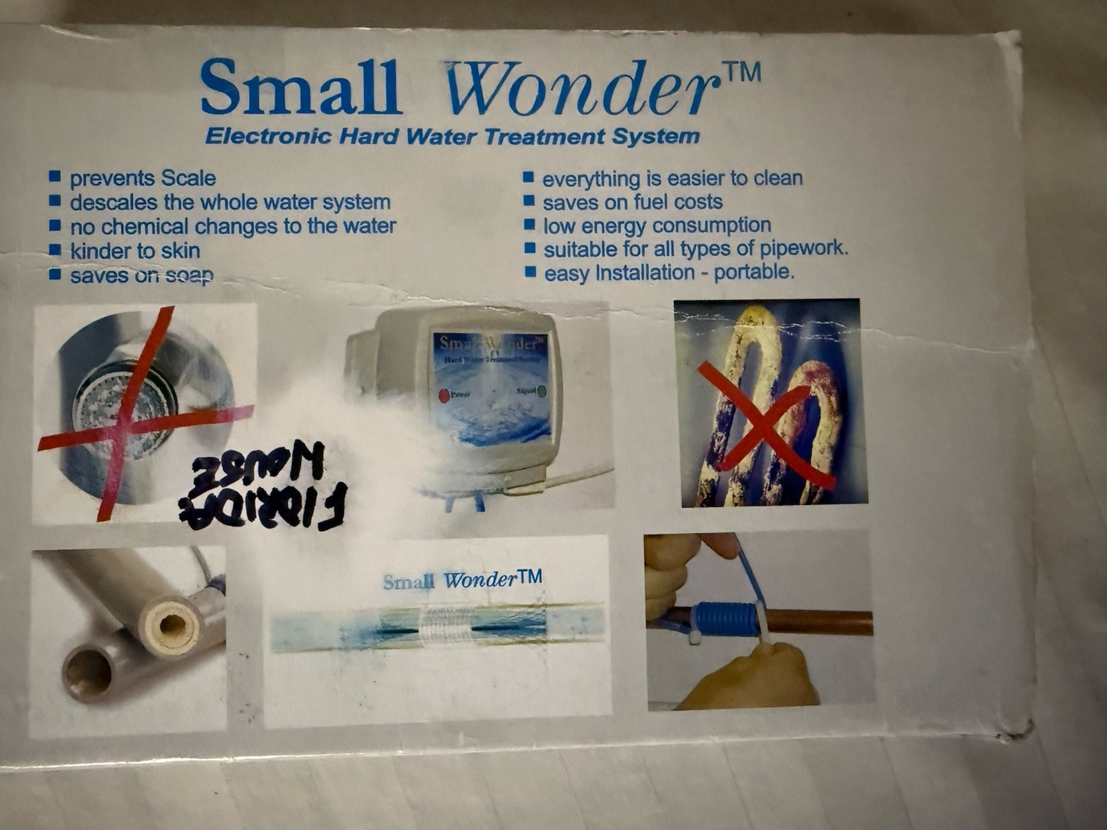 SCALEWATCHER SMALL WONDER HARD WATER TREATMENT UNIT 29384 - NEW gallery